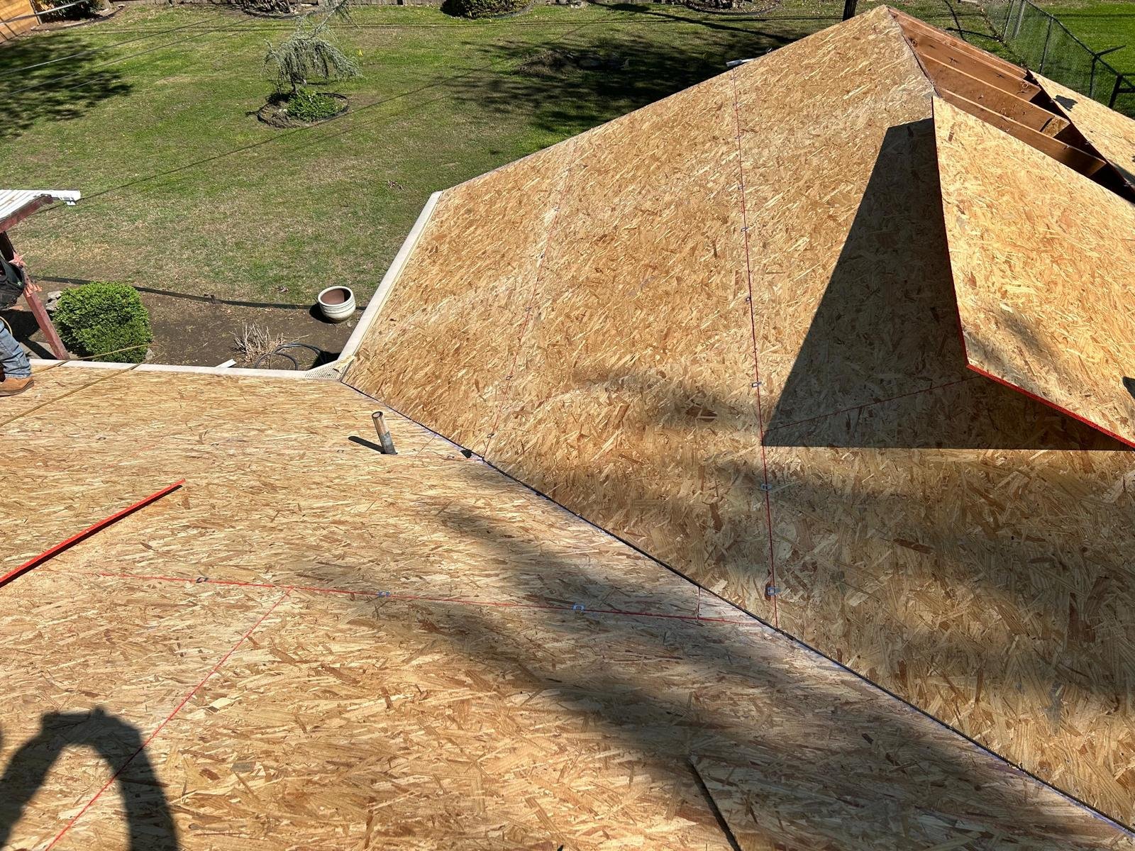 H.G. Roofing LLC roofing project